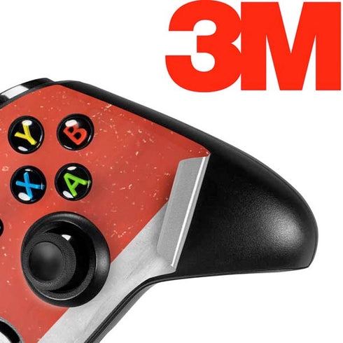 Singapore Flag Distressed Xbox One S Controller Skin